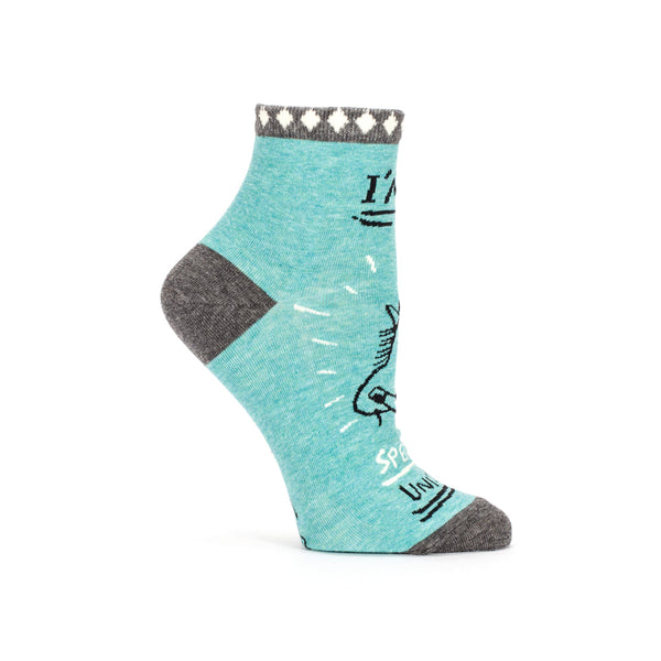 Blue Q Socks Women's Ankle Socks Special Unicorn