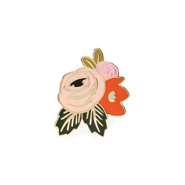 Rifle Paper Co Enamel Pin Rosa