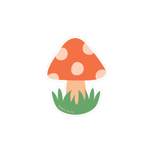 eminentd Fun Size Sticker Cute Toadstool