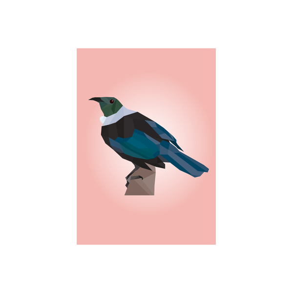 eminentd Geo Bird Card Tūī