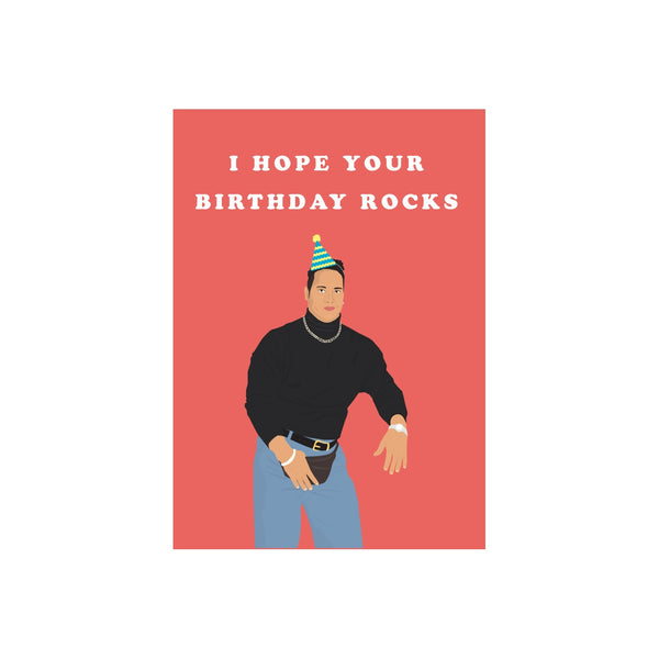 eminentd Pop Culture Card Rock Birthday