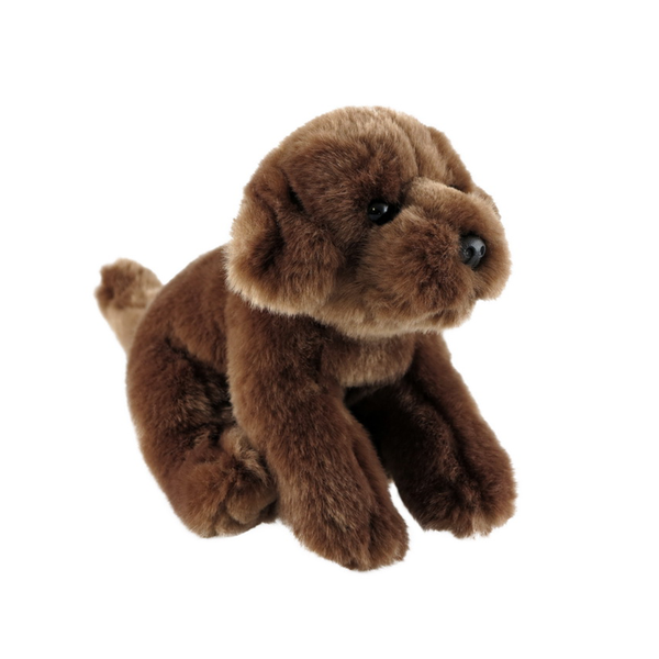 Antics Spice Chocolate Labrador Soft Toy