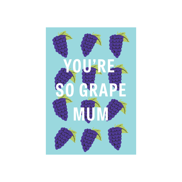 eminentd Fruit Mum Card Grape