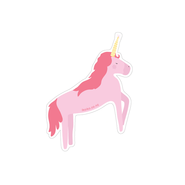 eminentd Fun Size Sticker Unicorn Pink