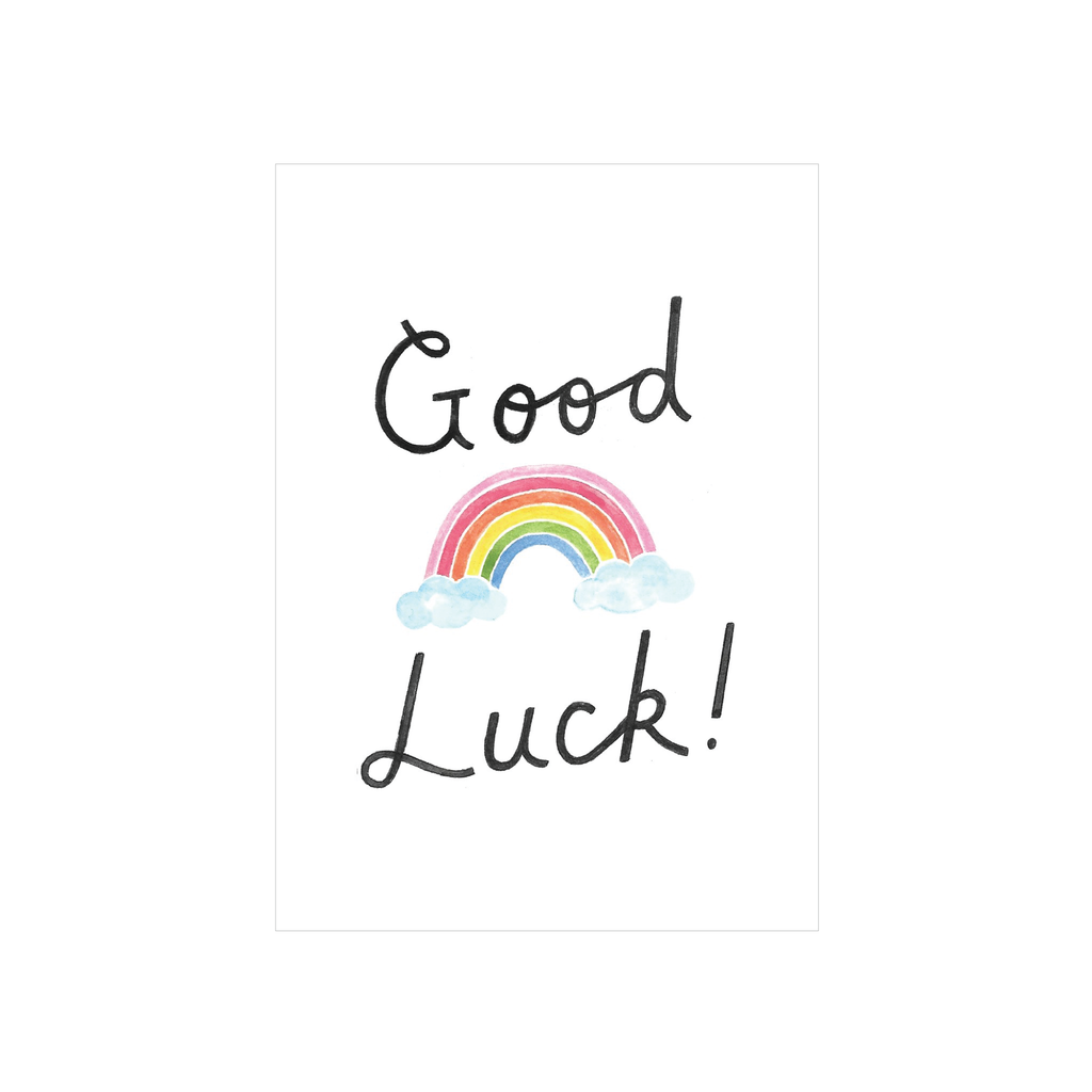 Steer Illustrations X eminentd Card Good Luck Rainbow