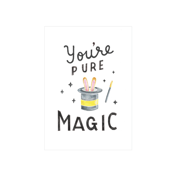 Steer Illustrations X eminentd Card You're Pure Magic