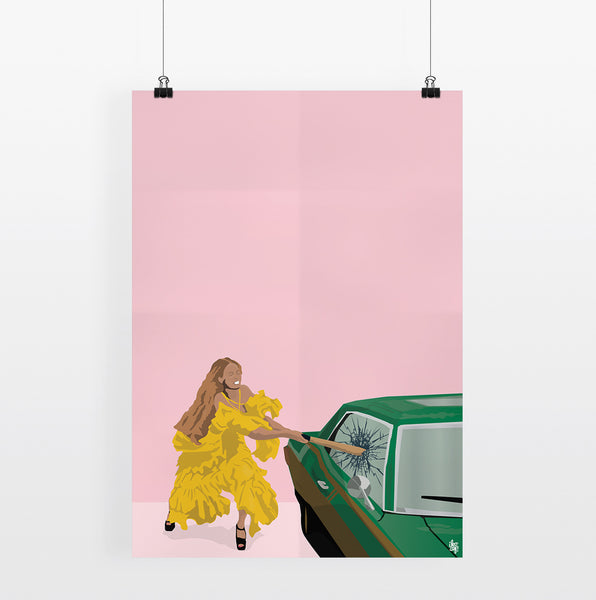 eminentd A2 Pop Culture Poster Bey Bat