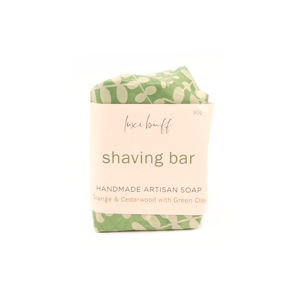 Luxi Buff Shaving Soap Green Clay