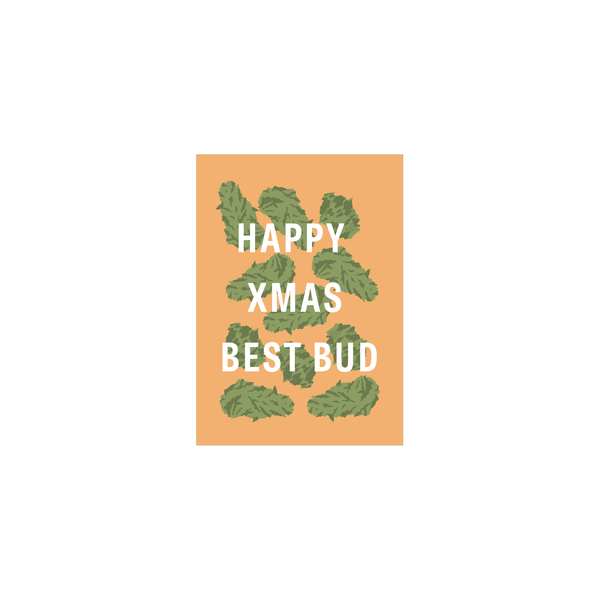 eminentd Mini Christmas Card Best Bud