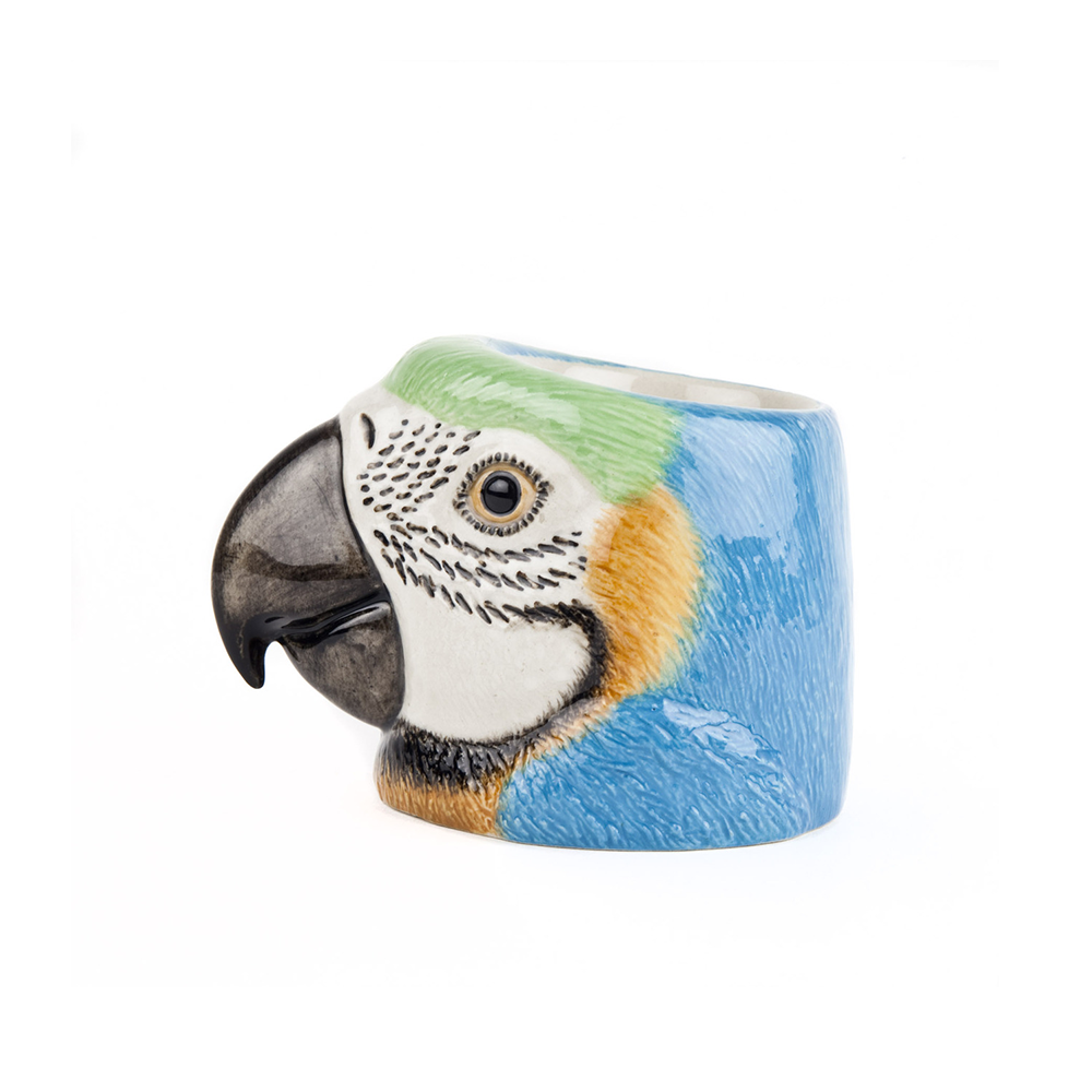 Quail Macaw Face Egg Cup