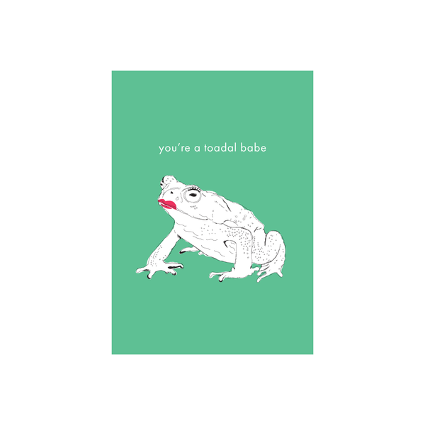eminentd Animal Pun Card Toad