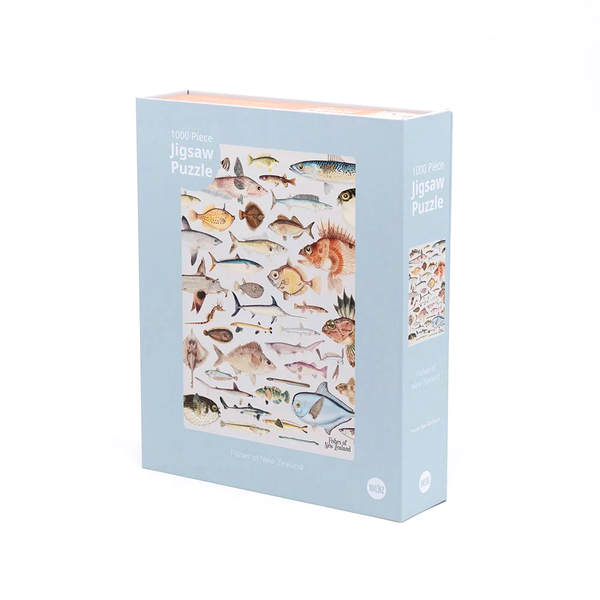 100% NZ 1000 Piece Jigsaw Puzzle NZ Fishes