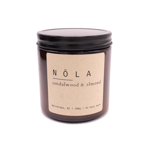 Nola Candle 400g Sandalwood and Almond