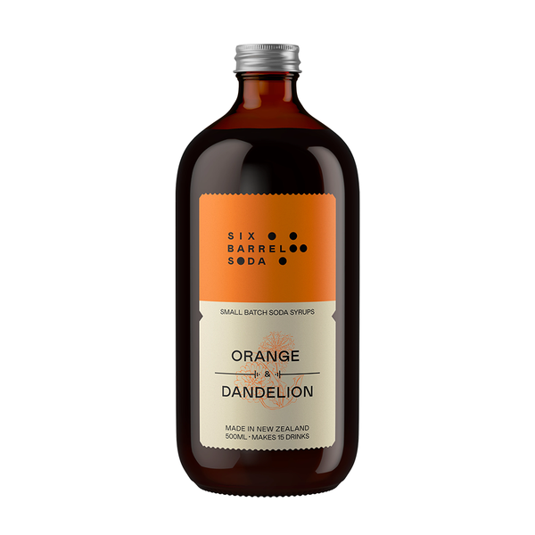 Six Barrel Soda Orange Dandy Syrup