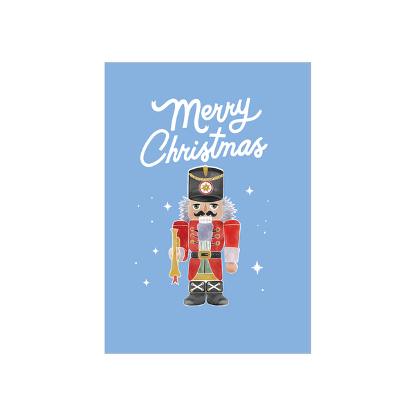 Steer Illustrations X eminentd Christmas Card Nutcracker