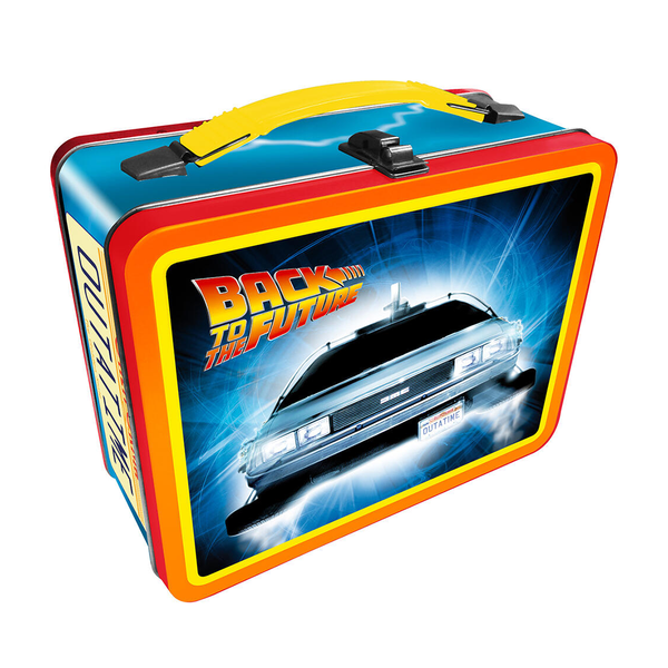 Tin Carry All Fun Box Back to the Future