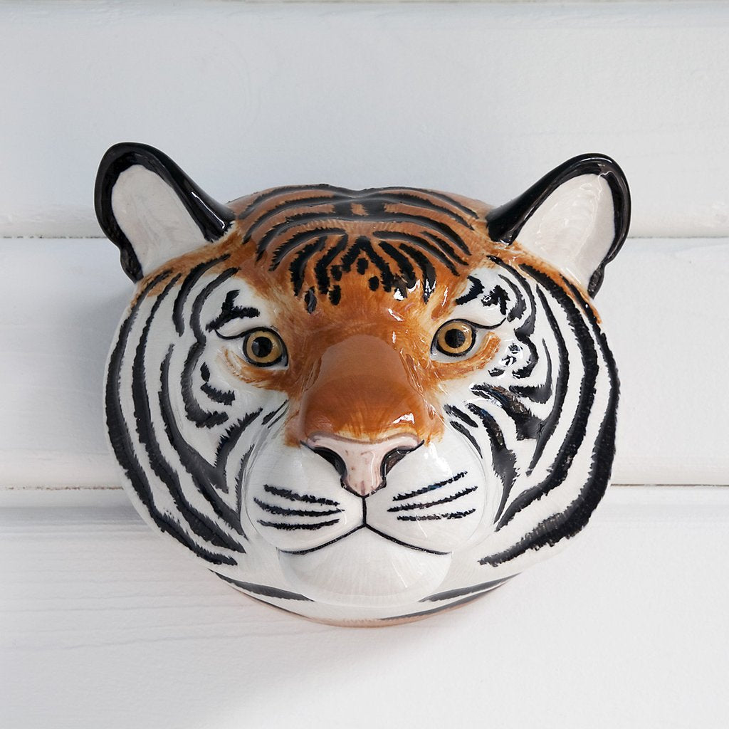 Quail Tiger Wall Vase Large