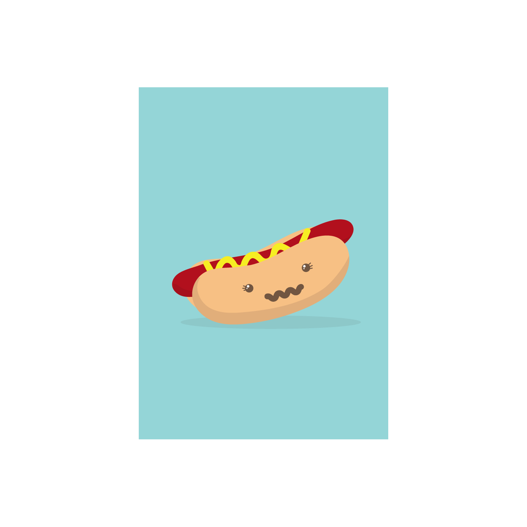 eminentd Cutie 2 Card Hot Dog