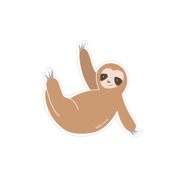 eminentd Fun Size Sticker Sloth Swinging