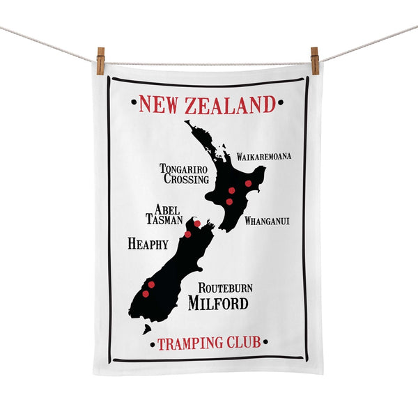 Moana Road Tea Towel Tramping Club