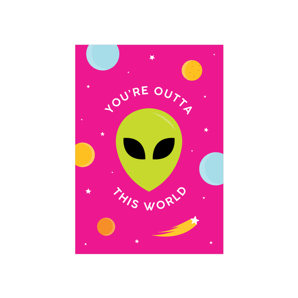 eminentd Pop Fun Card Alien