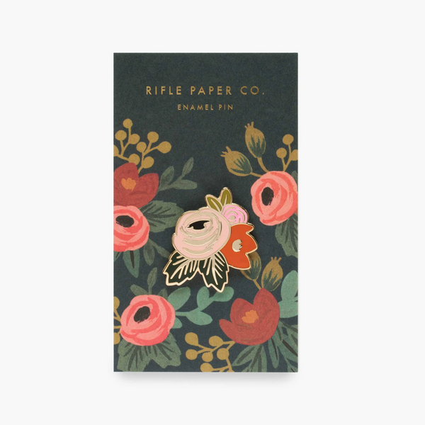 Rifle Paper Co Enamel Pin Rosa