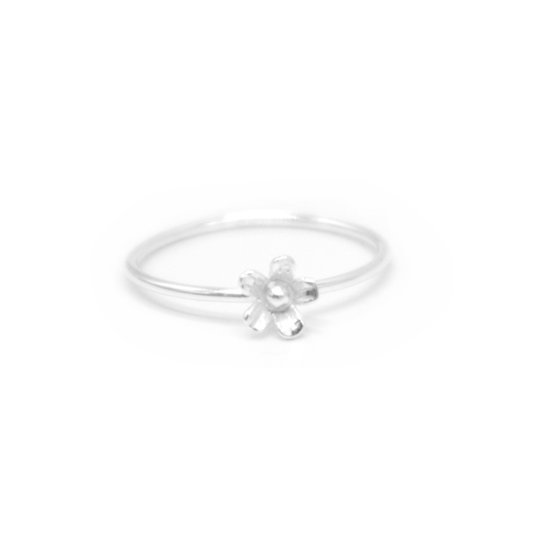 eminentd Ring Tiny Flower Silver