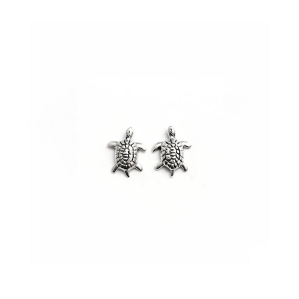 eminentd Studs Turtle Silver