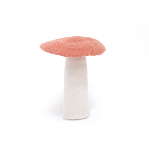 Muskhane 100% Felt Mushroom Flat Extra Large Litchee