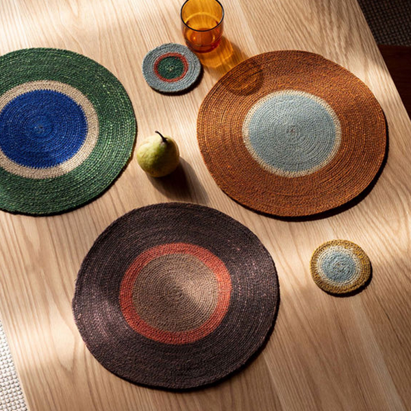 Citta Pinto Placemat Spirulina Cobalt