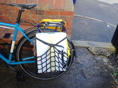 How to carry boxes on a bike large or small. Airpannier