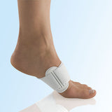 Walk with adjustable arch support