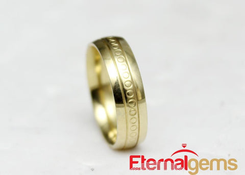 Gold plated ring for men on a budget