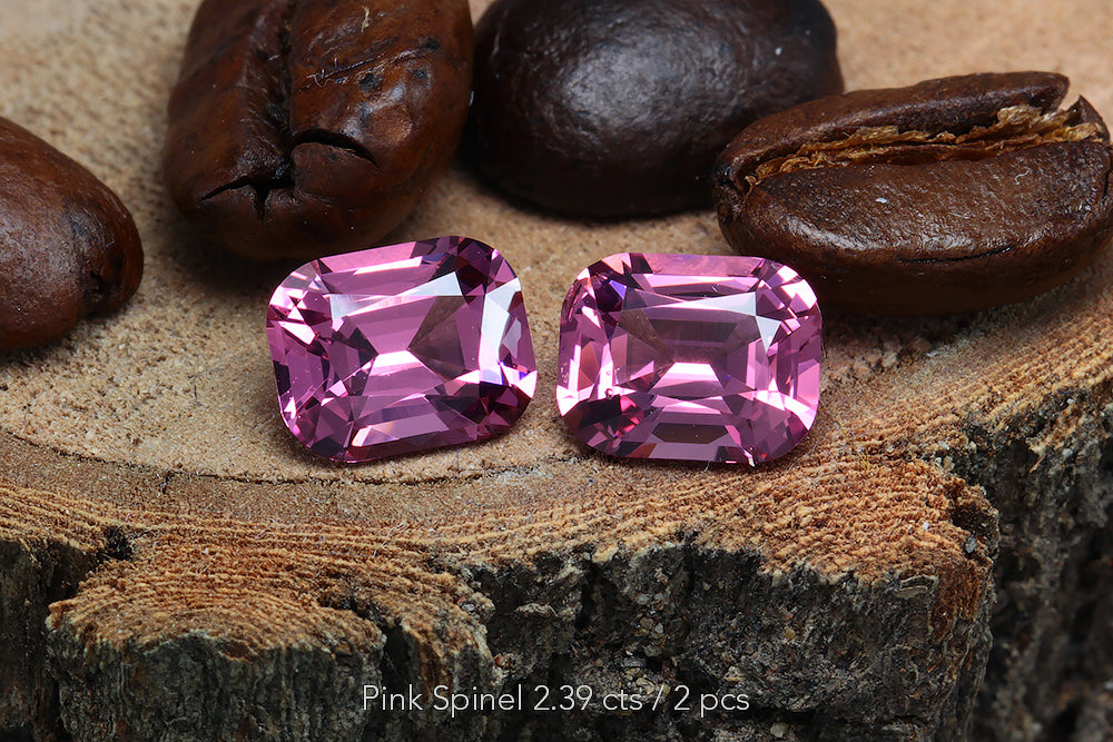 Pink Spinel 2.39 cts / 2 pcs
