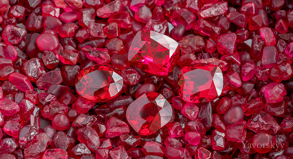 Red Spinel Mogok Burma