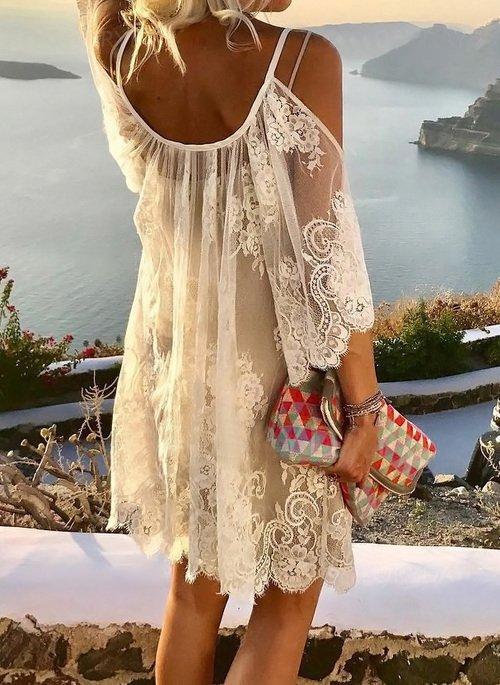 short hippie dress