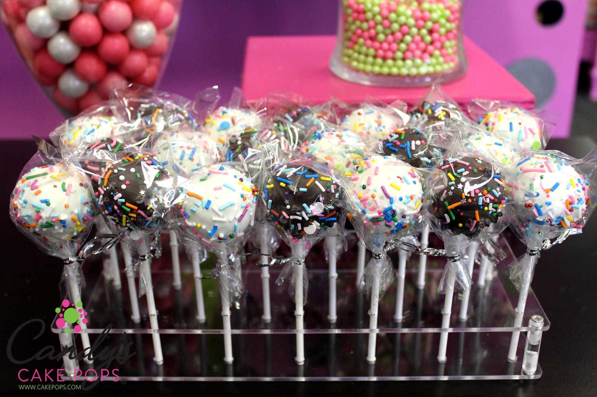 20 Holes Acrylic Lollipop Cake Pop Stand Holder Wedding Server 3 Colors Cake Pop 