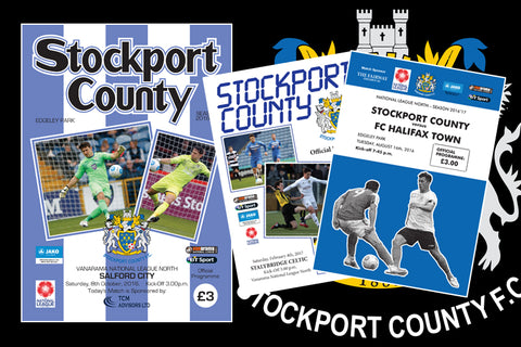 Stockport County Programme design 2016/17