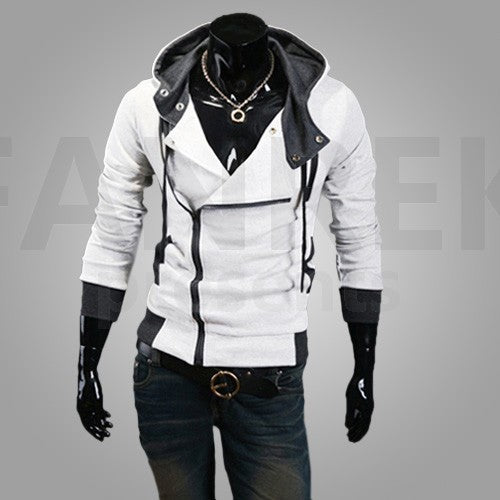 Exchange Forgiving effect Assassin's Creed Logo Zip Up Hoodies Coat – BFJ Cosmart