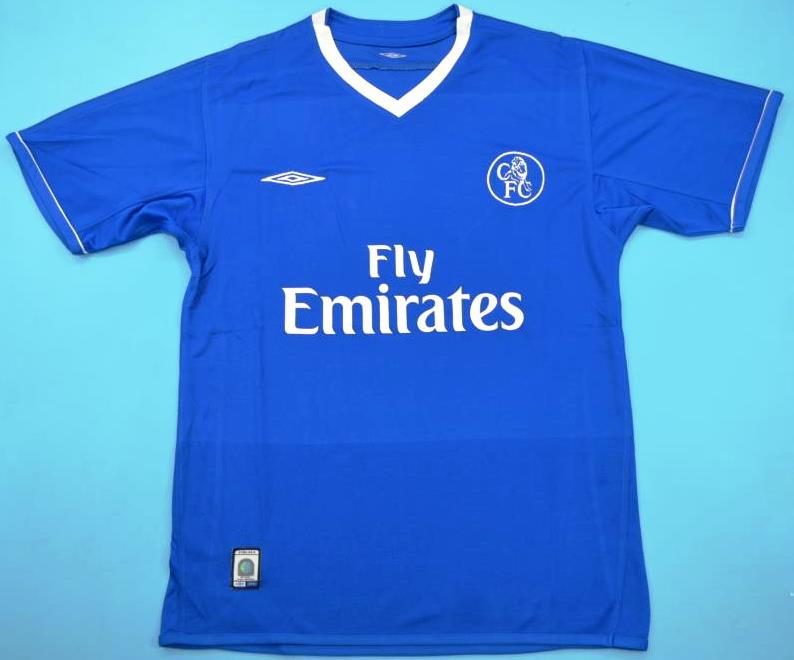 Chelsea retro soccer jersey 2004-2005 
