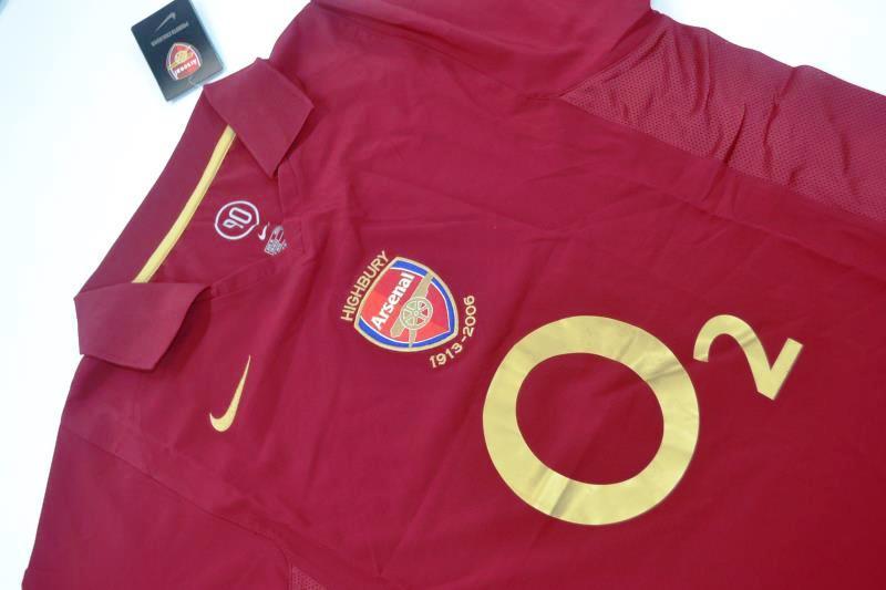 arsenal jersey 2006