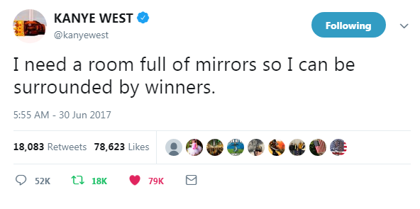 Kanye West - &quot;I Need A Room Full Of Mirrors&quot; – kanye&#39;s words