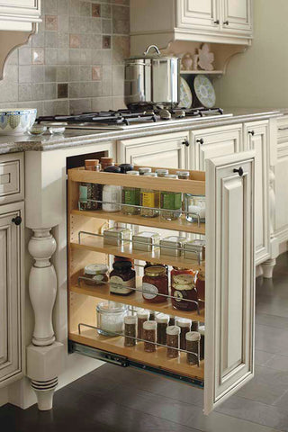 base pull out spice rack