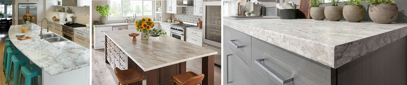 Laminate Countertops, the least expensive option for counter tops still