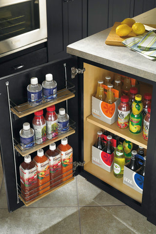 mini pantry, base pantry storage