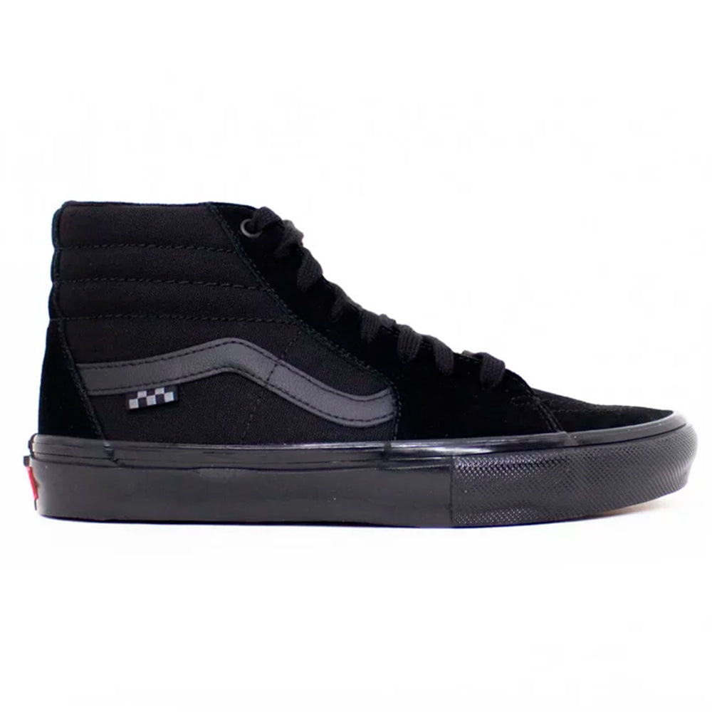 sk8 hi all black vans