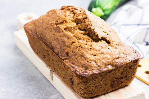 Zucchini Bread with Casco Bay Creamery Butter