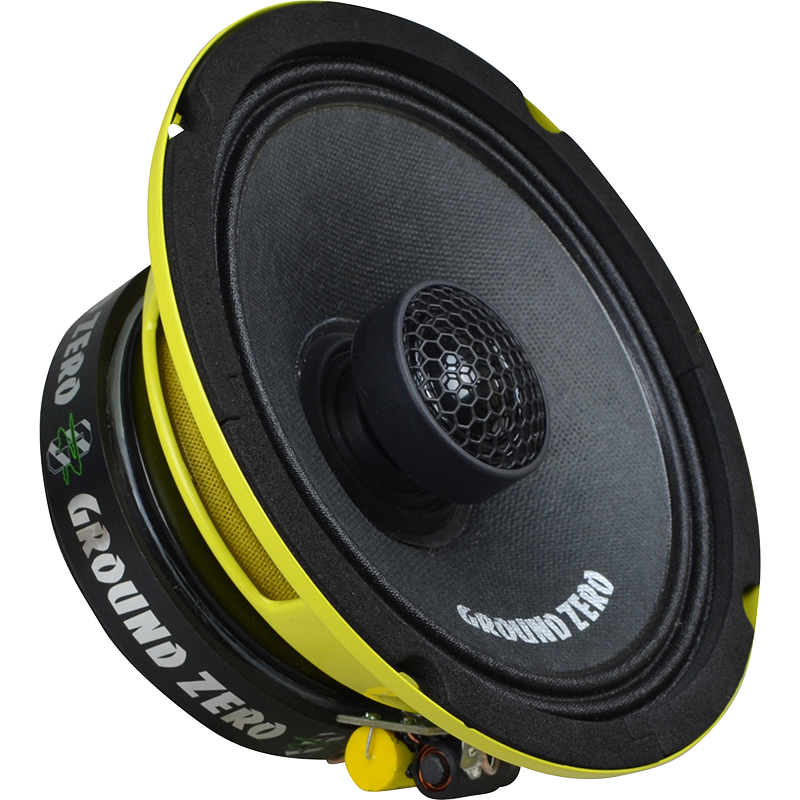 delicatesse wraak Wafel Ground Zero GZCF 6.5SPL 6.5″ 2-way coaxial speaker system – Droppin HZ Car  Audio