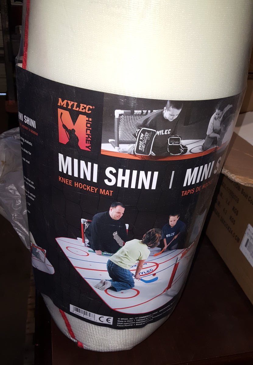 Knee Hockey Mat Mylec Mini Shini Rink Mat White For 5x10ft