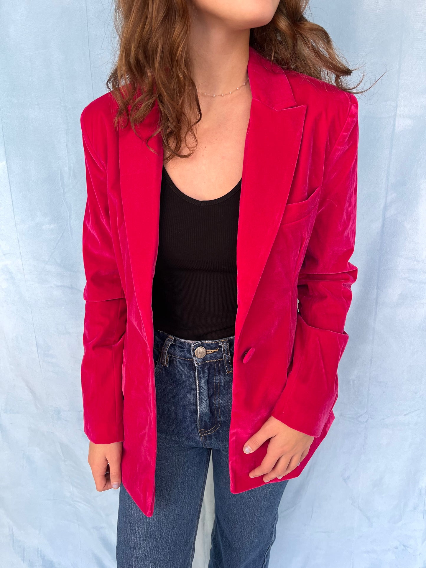 Harlow Pink Blazer